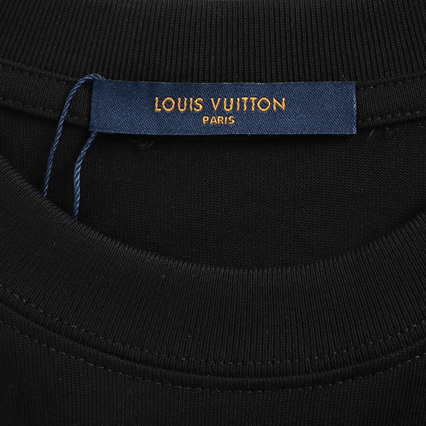 Louis Vuitton/Louis Vuitton 26ss letter patch old flower embroidered short sleeves